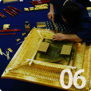 神輿修理過程6